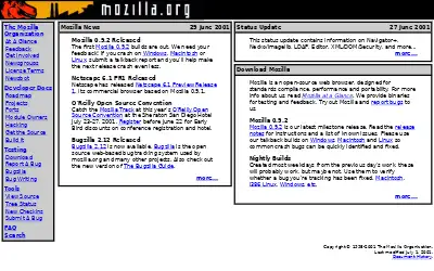 mozilla.org in 2001