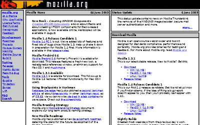 mozilla.org in 2003