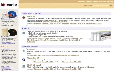 mozilla.org in 2004