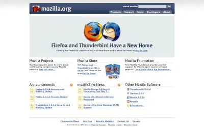 mozilla.org in 2006