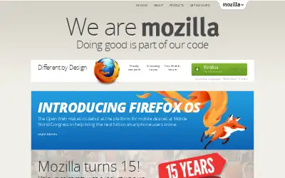 mozilla.org in 2013