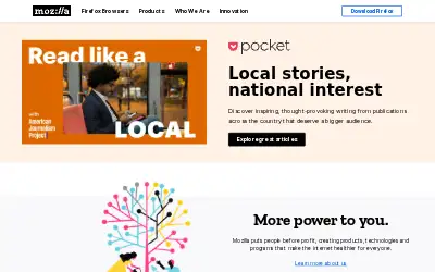 mozilla.org in 2023
