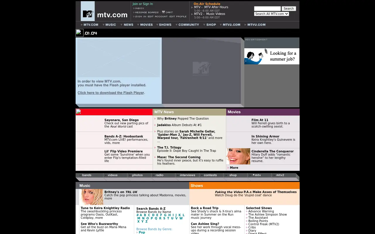 mtv.com on July 1, 2004