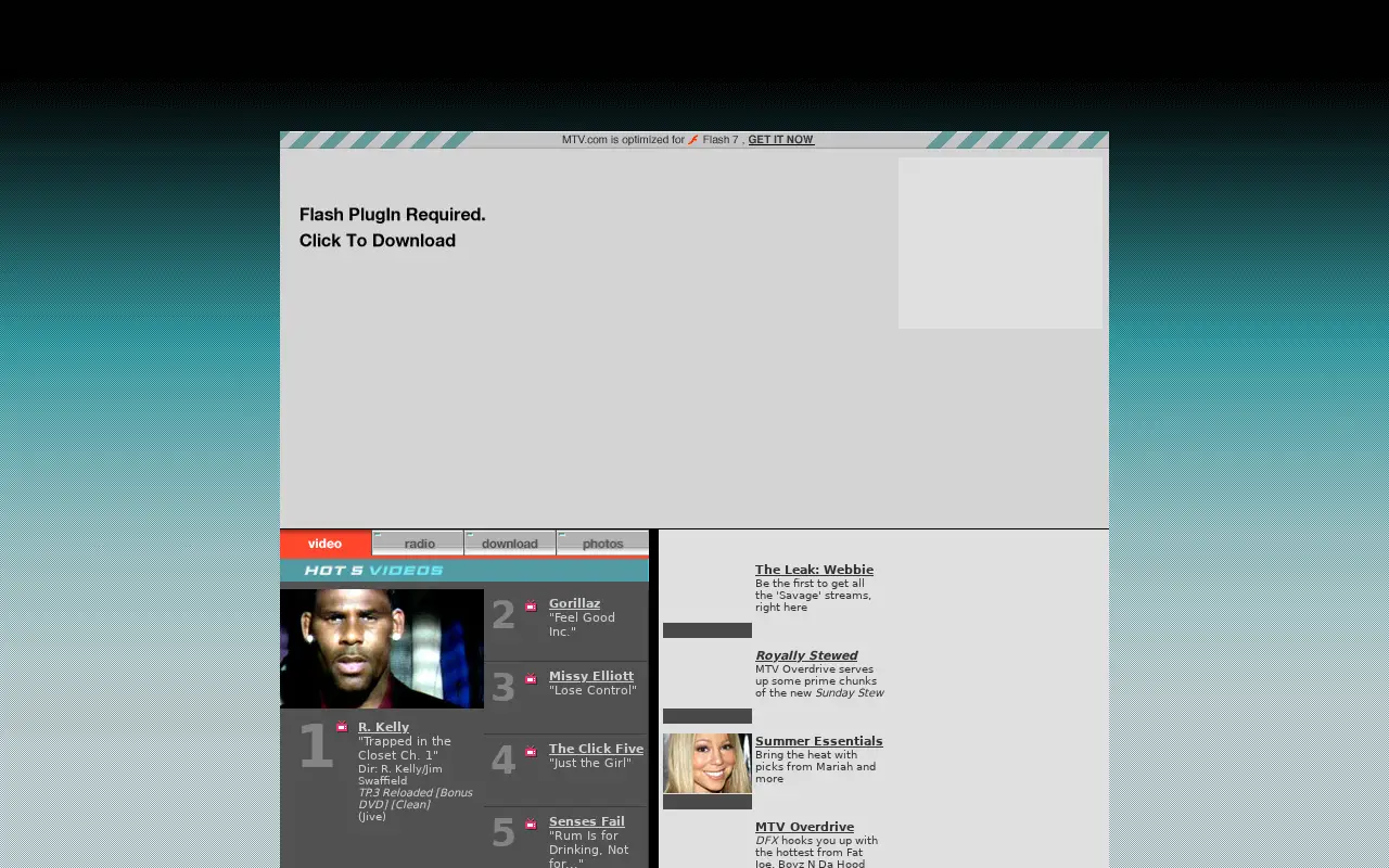 mtv.com on July 1, 2005