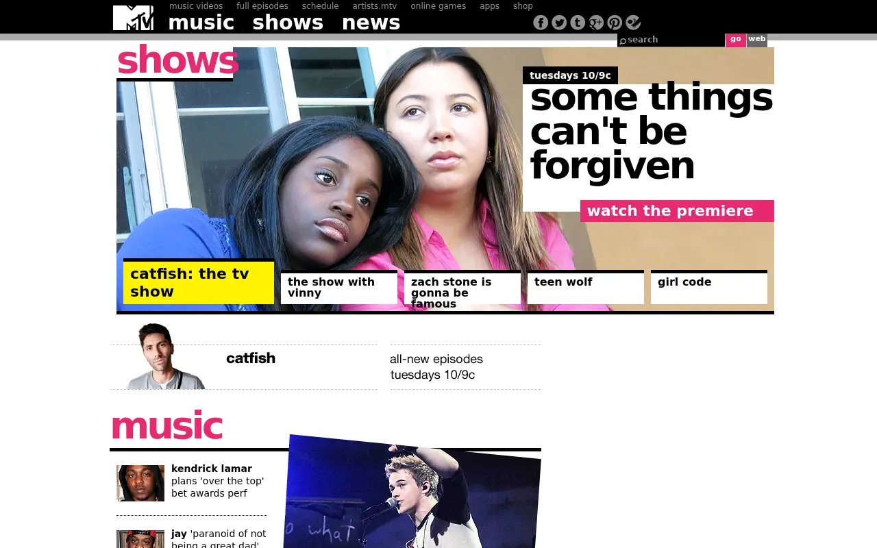mtv.com in 2013