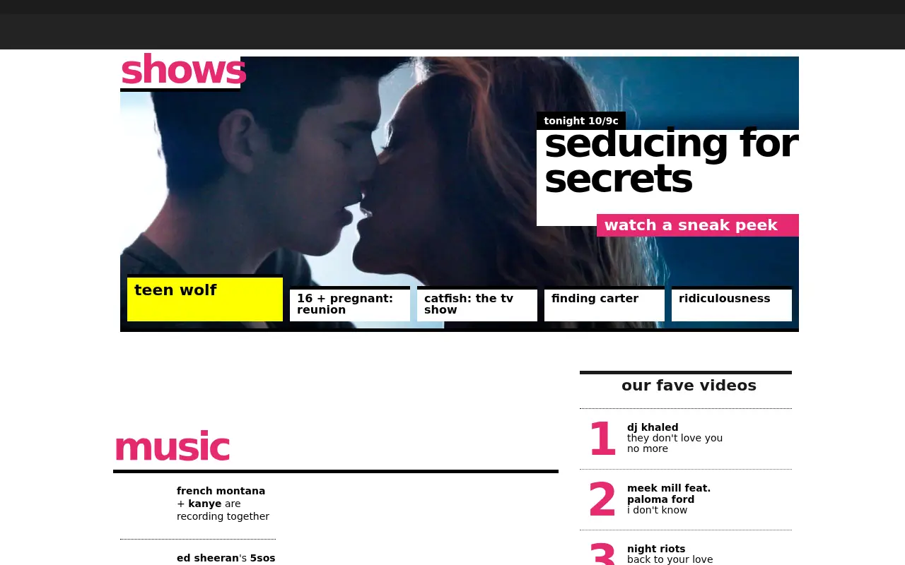mtv.com in 2014