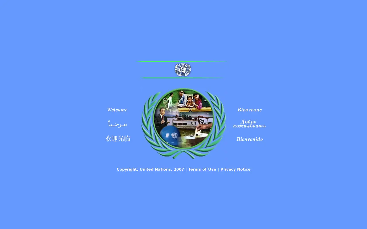 un.org on June 30, 2007