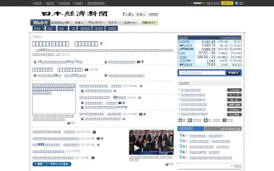 nikkei.com in 2010