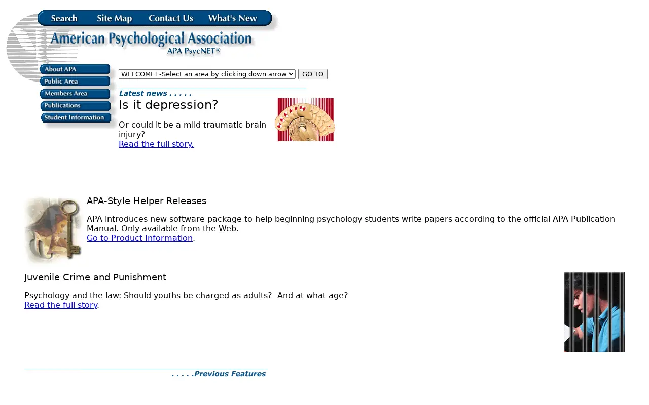 apa.org in 1998