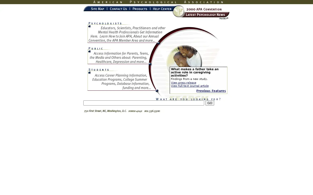 apa.org in 2000
