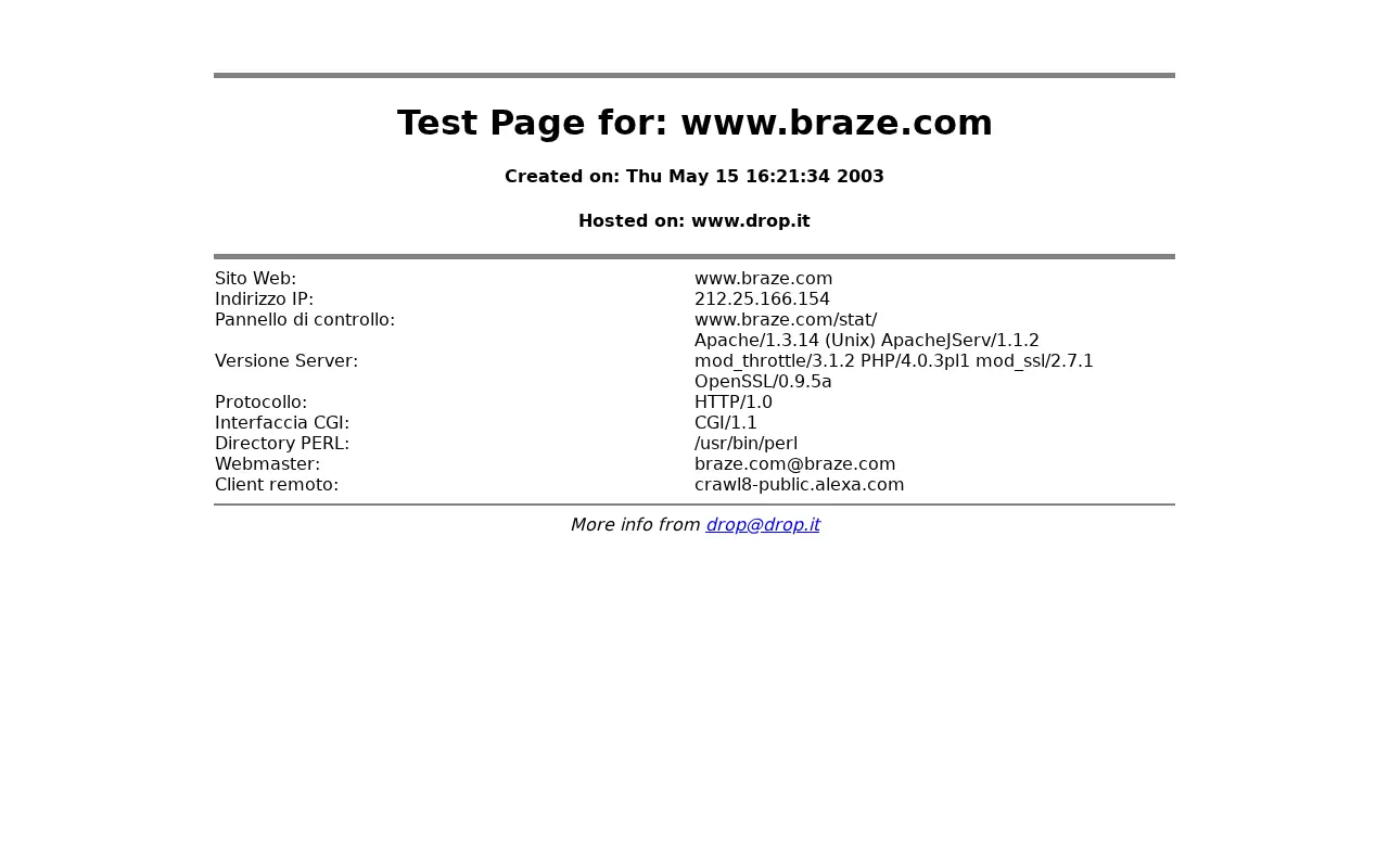 braze.com in 2003