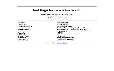 braze.com in 2003