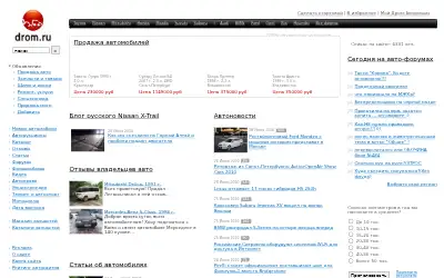 drom.ru in 2010