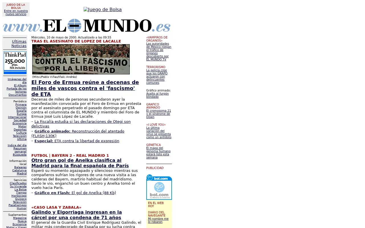 elmundo.es in 2000
