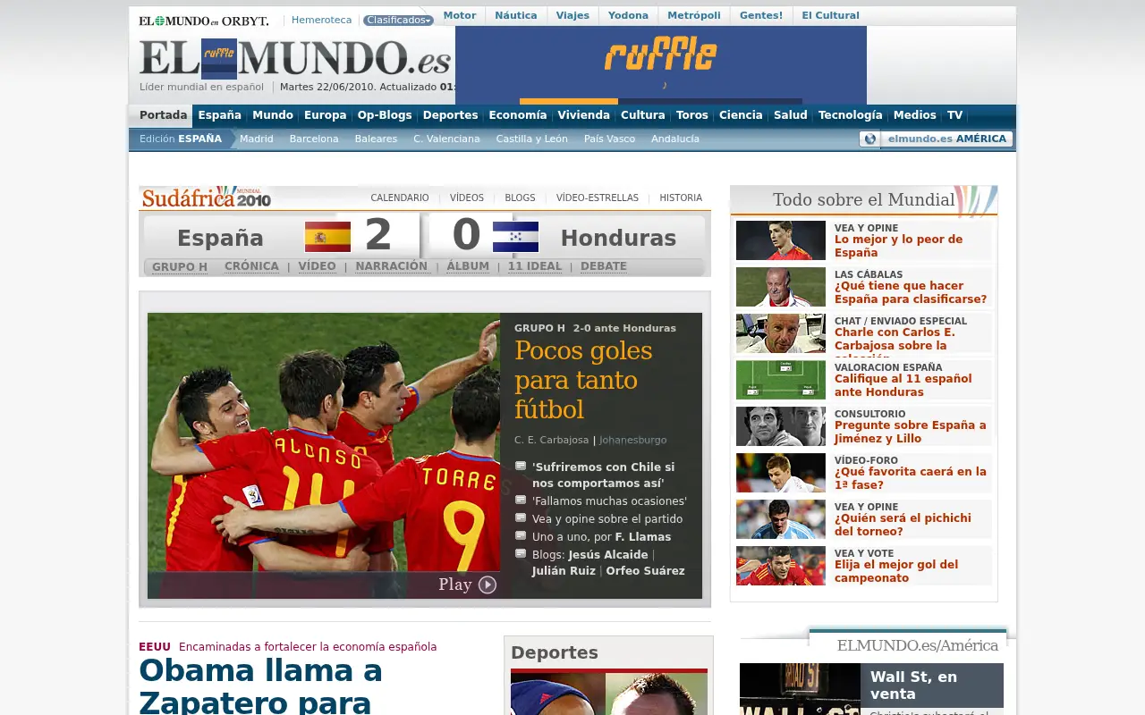 elmundo.es in 2010
