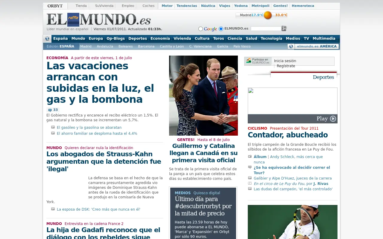 elmundo.es in 2011
