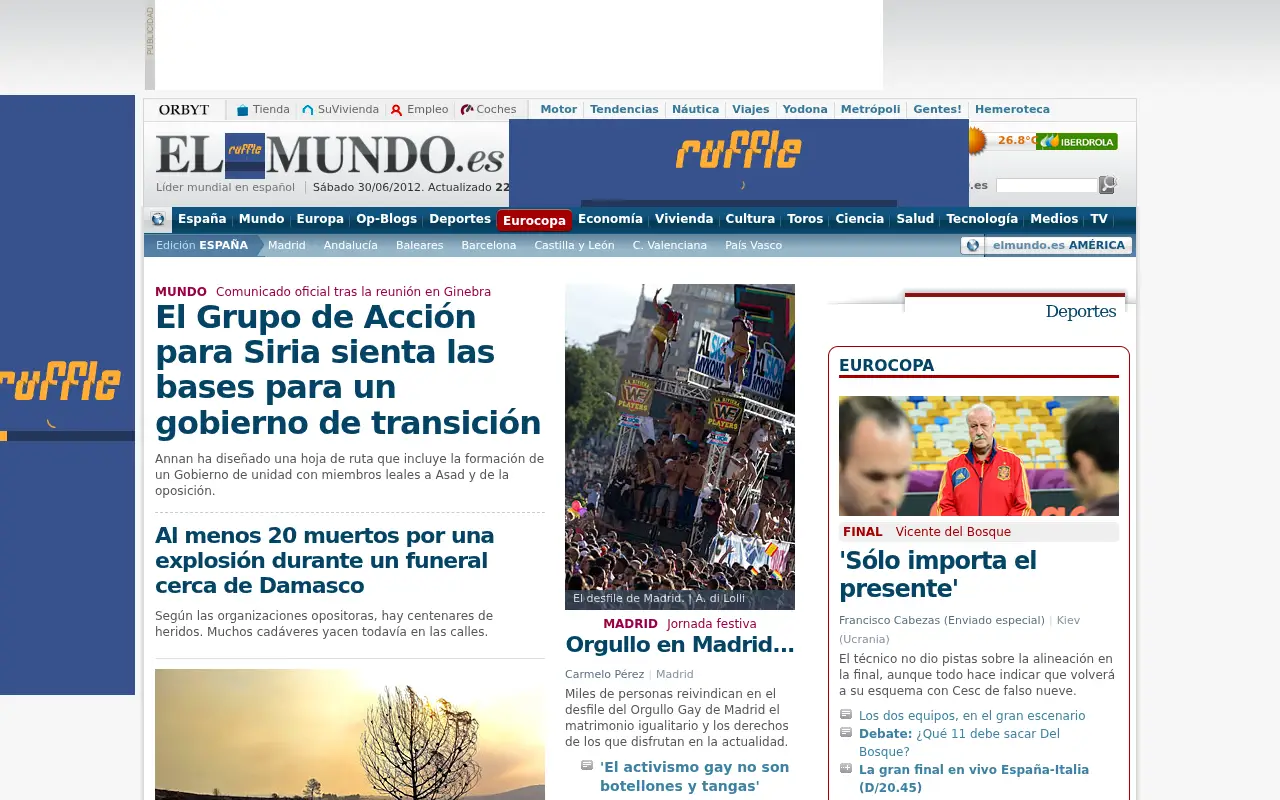 elmundo.es in 2012