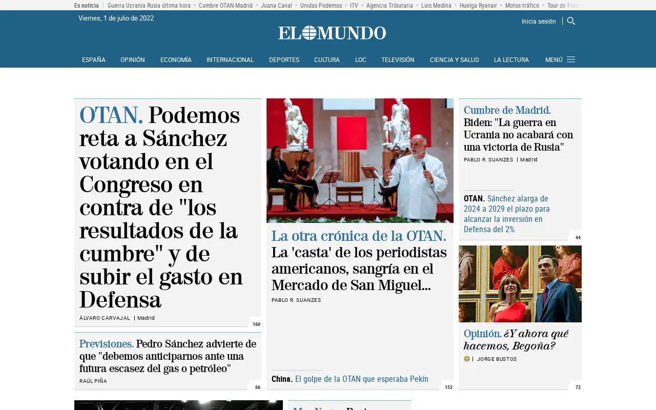 elmundo.es in 2022