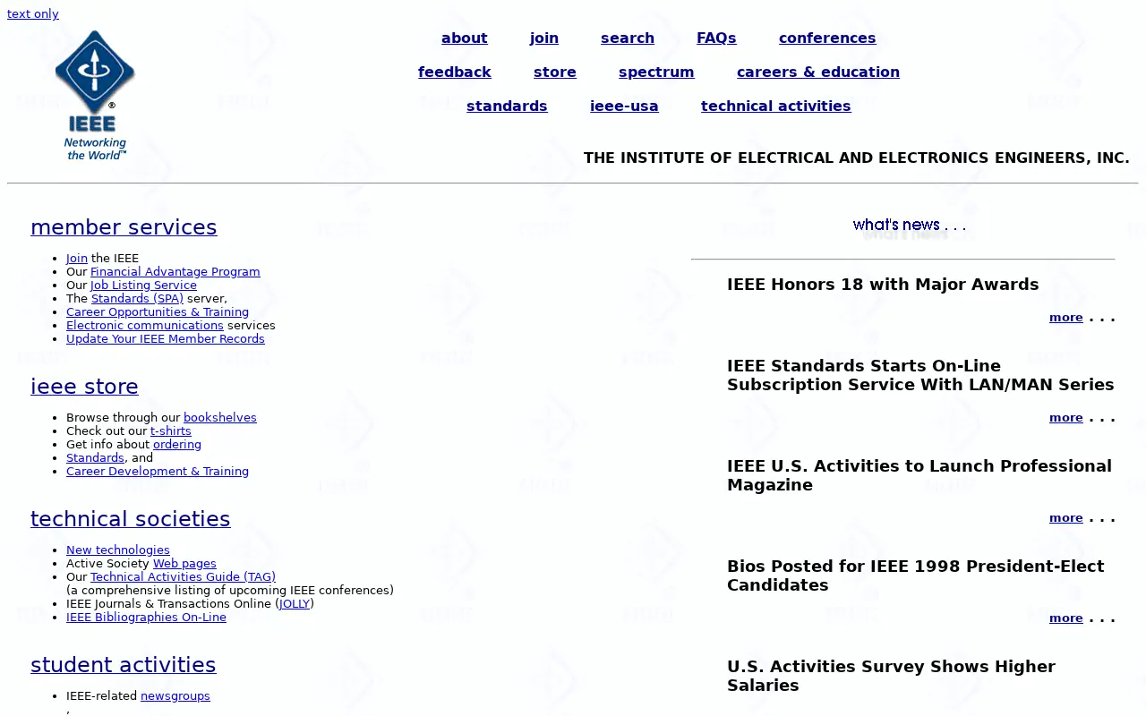 ieee.org in 1997