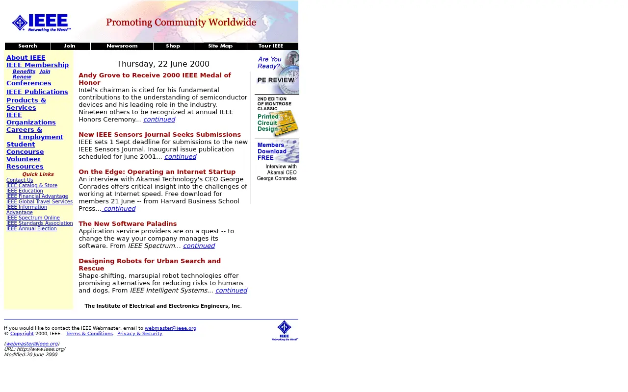 ieee.org in 2000