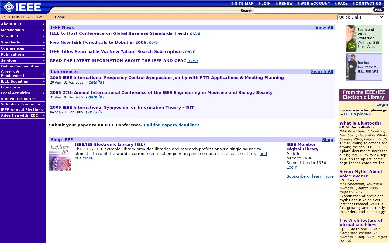 ieee.org in 2005