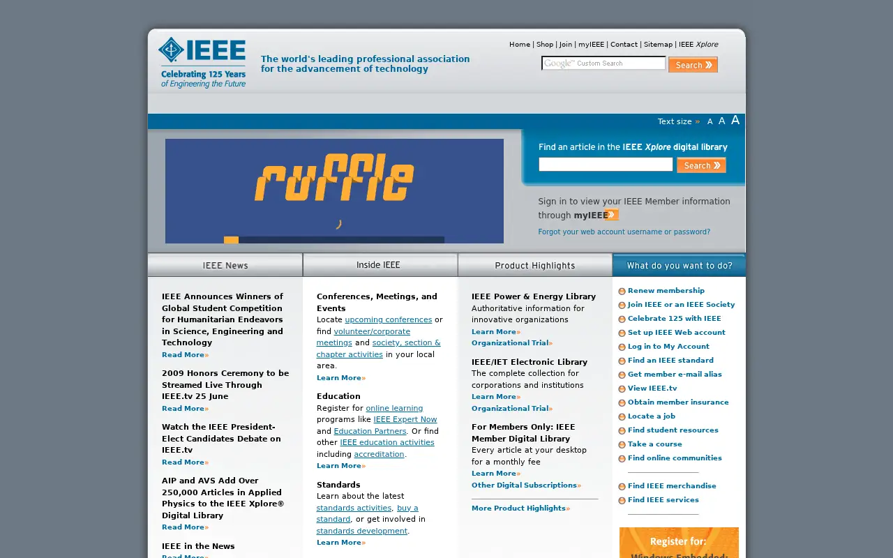 ieee.org in 2009