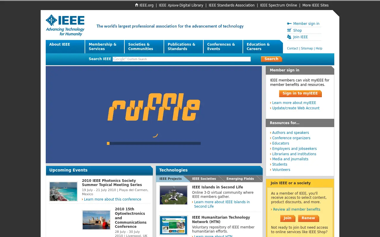 ieee.org in 2010