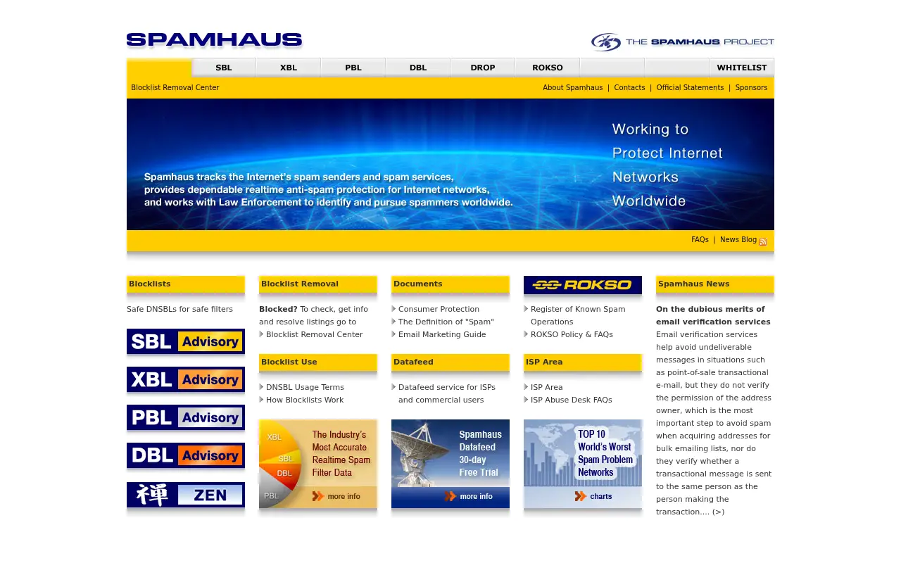 spamhaus.org in 2015