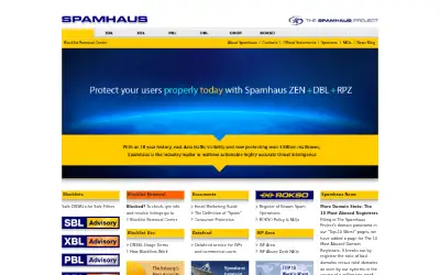 spamhaus.org in 2016