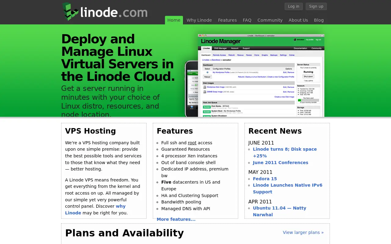 linode.com in 2011
