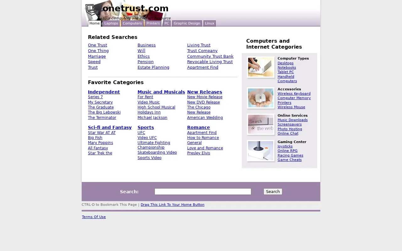 onetrust.com in 2011