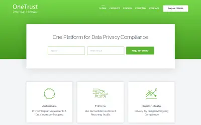 onetrust.com in 2016