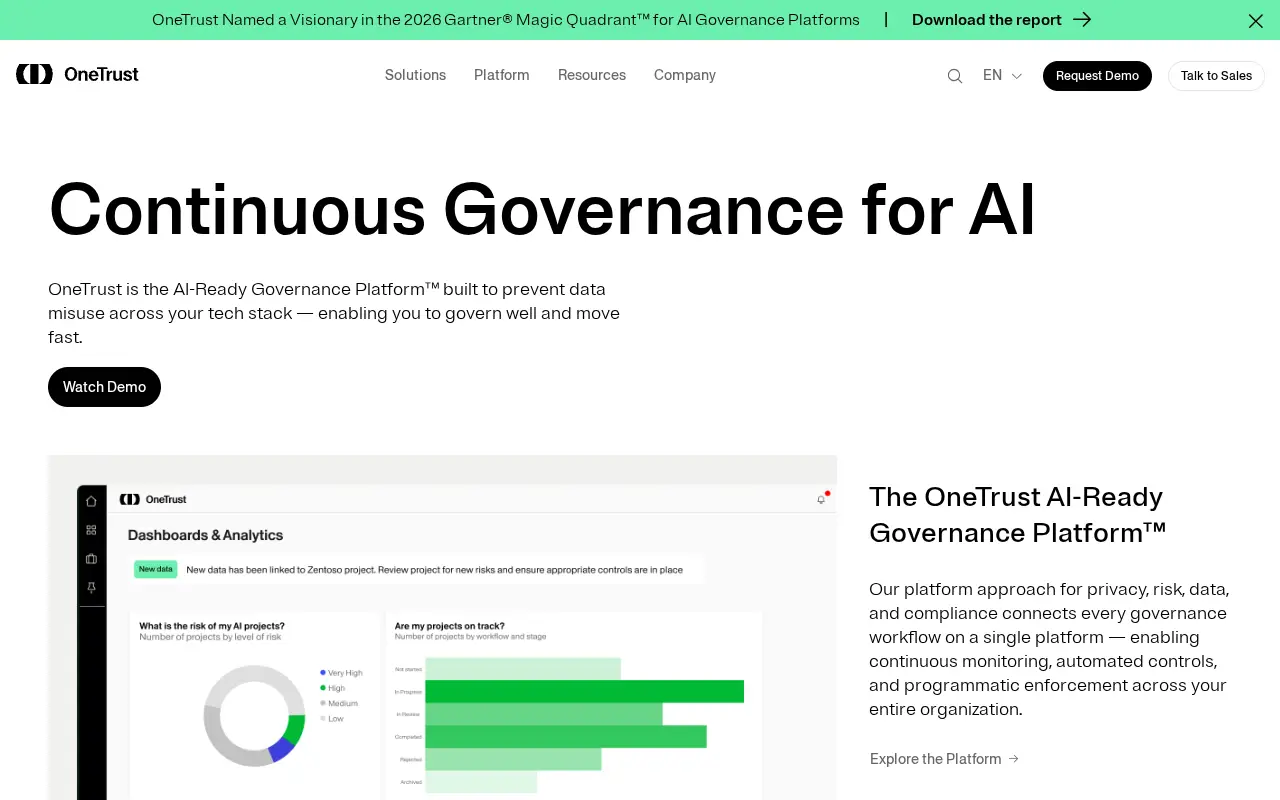 onetrust.com in 2026