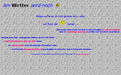 wetter.com in 1997
