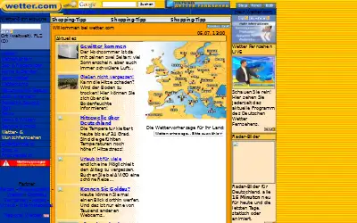 wetter.com in 2006