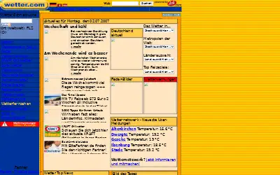 wetter.com in 2007