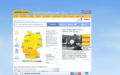 wetter.com in 2014