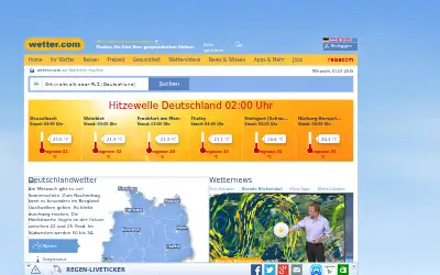 wetter.com in 2015