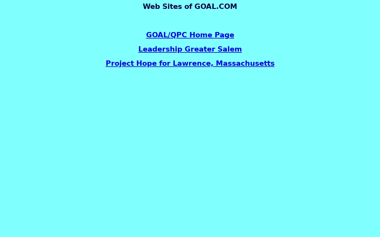 goal.com in 1998