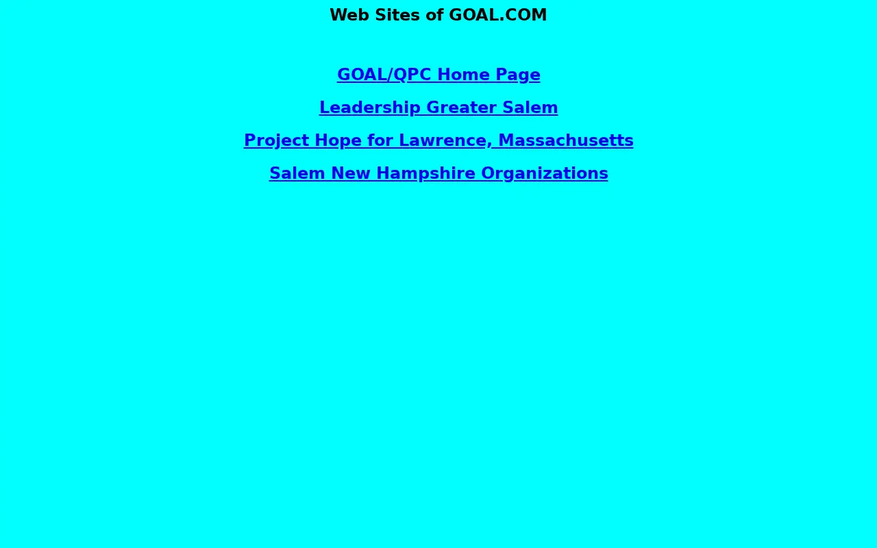 goal.com in 1999