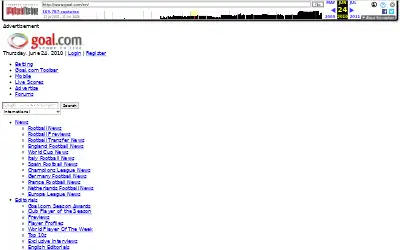goal.com in 2010