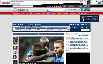 goal.com in 2012