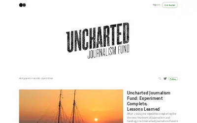 unchartedjournalism.org in 2021