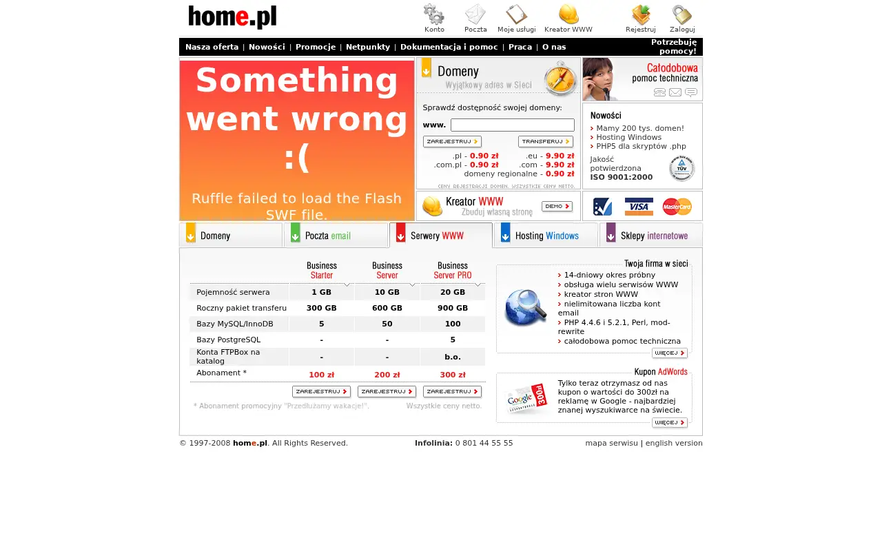 home.pl in 2008