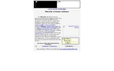 mikrotik.com in 1999
