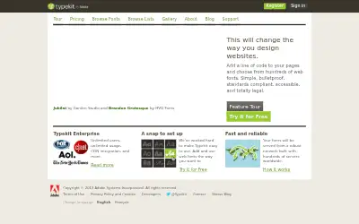 typekit.net in 2013