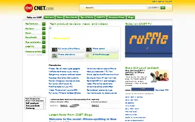 cnet.com in 2007