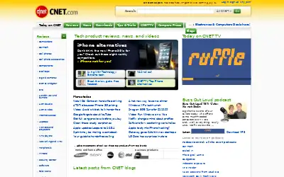 cnet.com in 2008