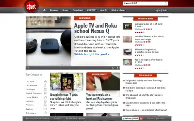 cnet.com in 2012