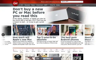 cnet.com in 2013